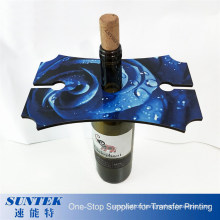 Simple Wooden Champagne Glass Cup Hanger Red Wine Goblet Glass Holder Sublimation MDF Caddy